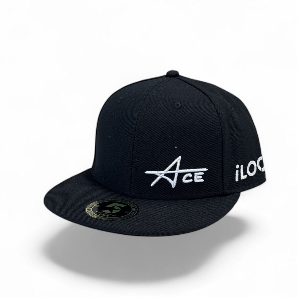 ACE SPONSOR FLATBILL HAT - BLACK – Kimi By West Coast Choppers