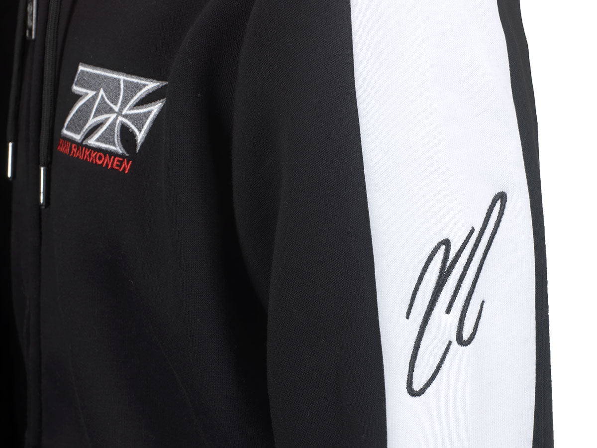 KIMI SIGNATURE HOODY - BLACK/RED/WHITE - jr-sportpromotions