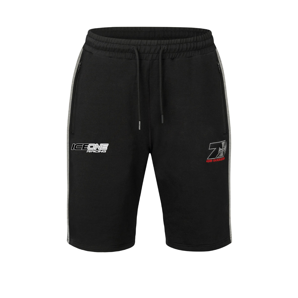 Ice One Racing Sweat Short - Black/Grey - jr-sportpromotions