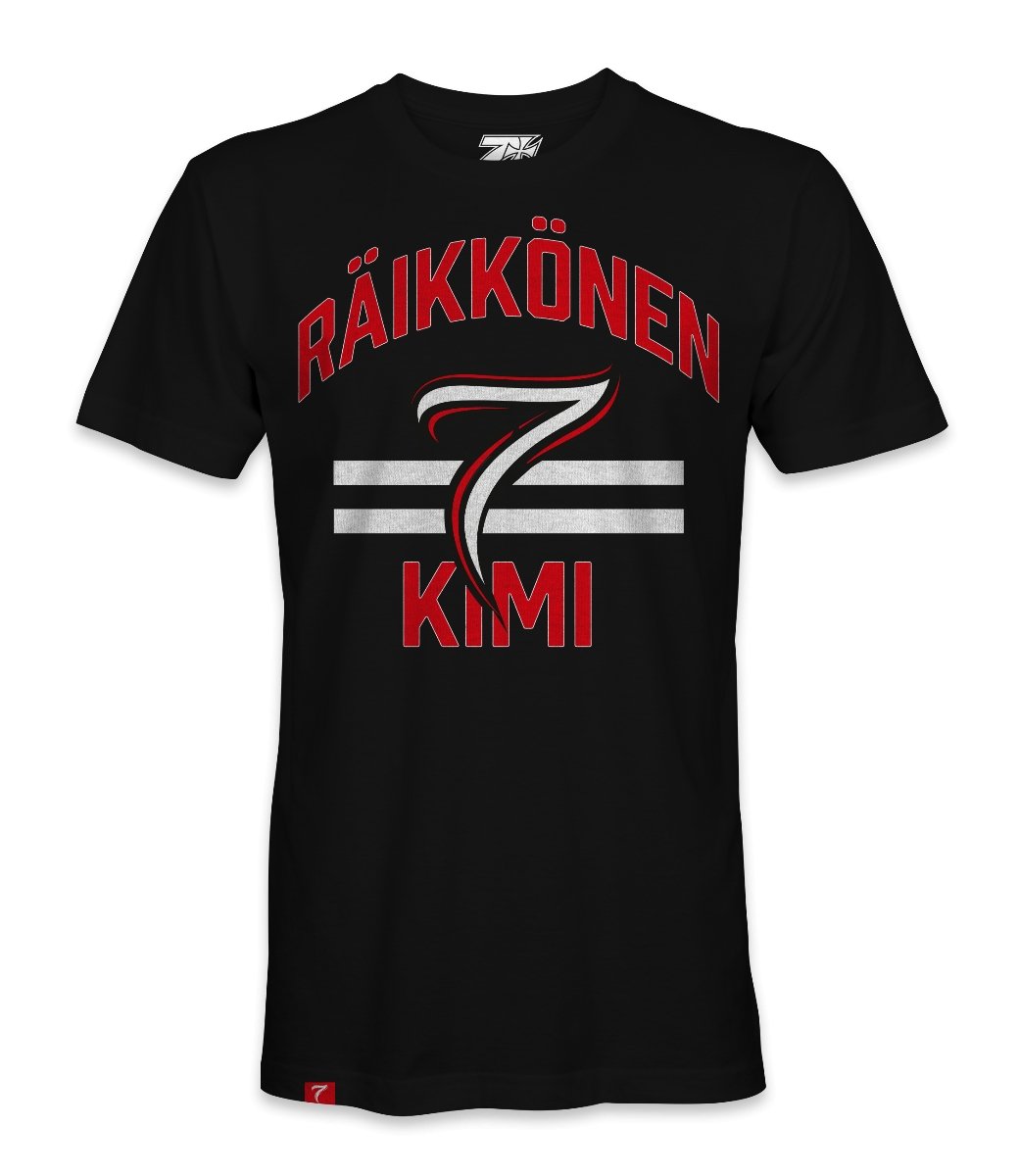 KIMI #7 TEE - BLACK - jr-sportpromotions