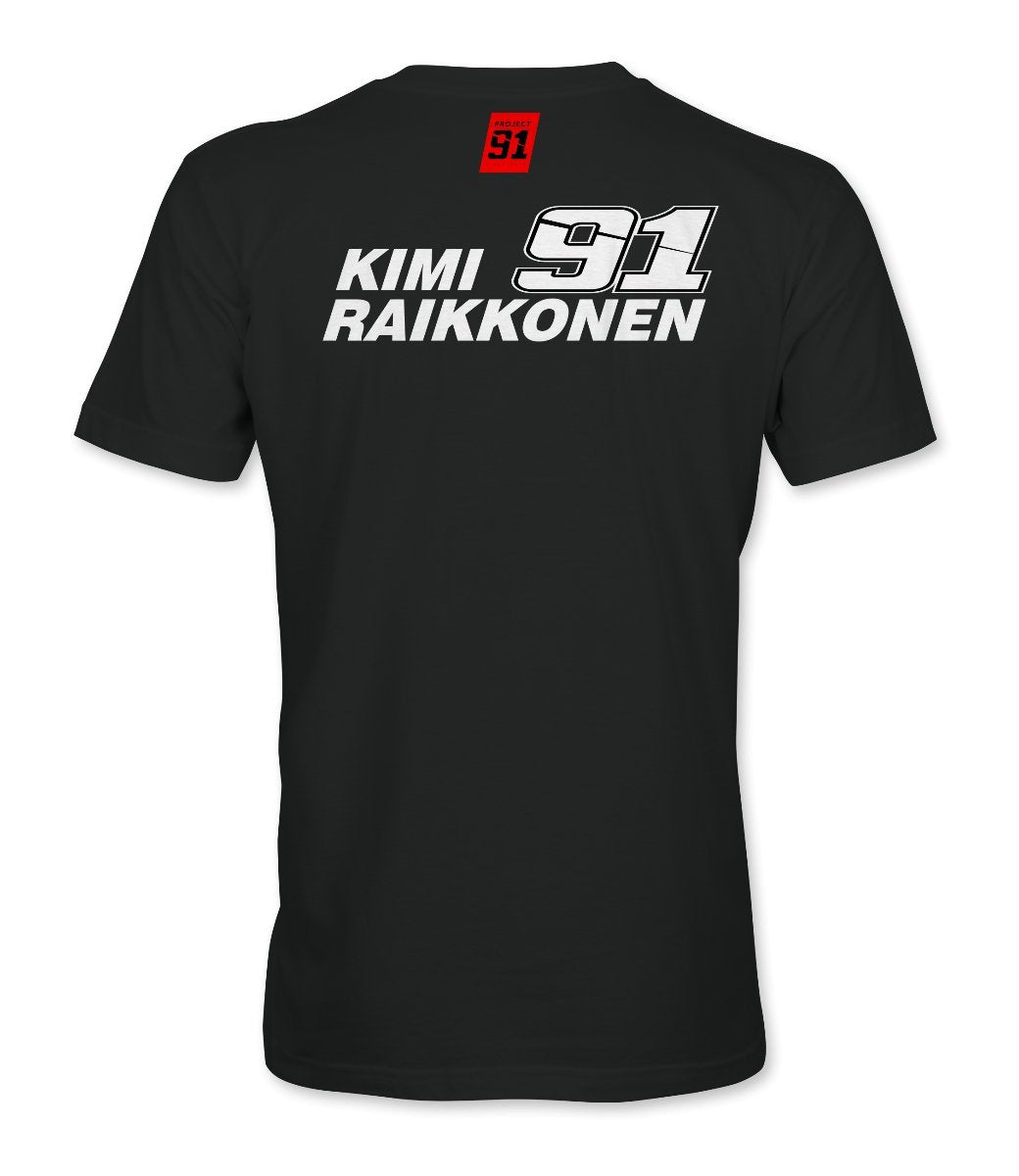 KIMI OFFICIAL PROJECT 91 TRACKHOUSE TEE - BLACK - jr-sportpromotions