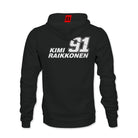 KIMI OFFICIAL PROJECT 91 TRACKHOUSE ZIP HOODY - BLACK - jr-sportpromotions